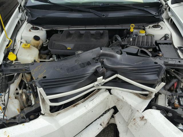 1B3CC4FB5AN220728 - 2010 DODGE AVENGER SX WHITE photo 7