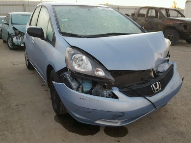 JHMGE88279S024509 - 2009 HONDA FIT BLUE photo 1