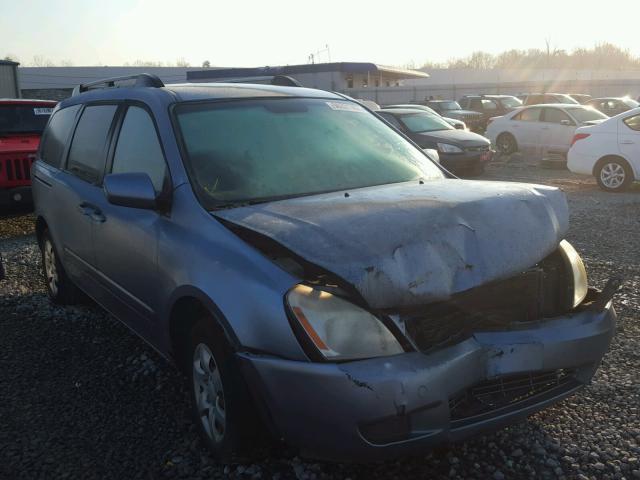 KNDMB233X76154512 - 2007 KIA SEDONA EX BLUE photo 1