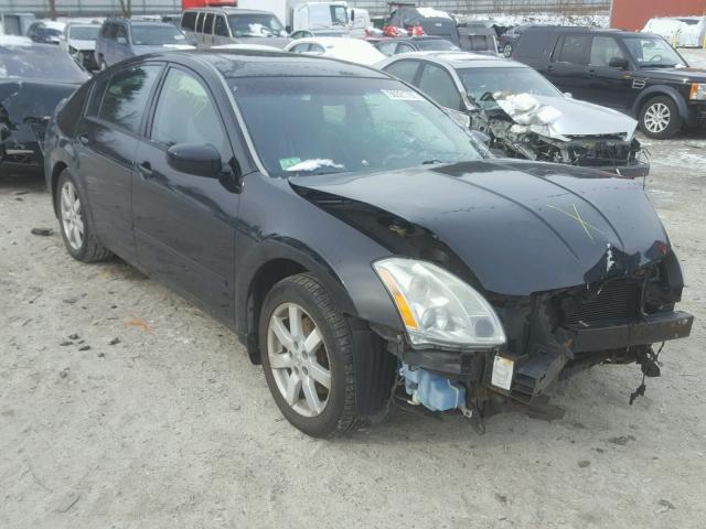 1N4BA41E54C931644 - 2004 NISSAN MAXIMA SE BLACK photo 1