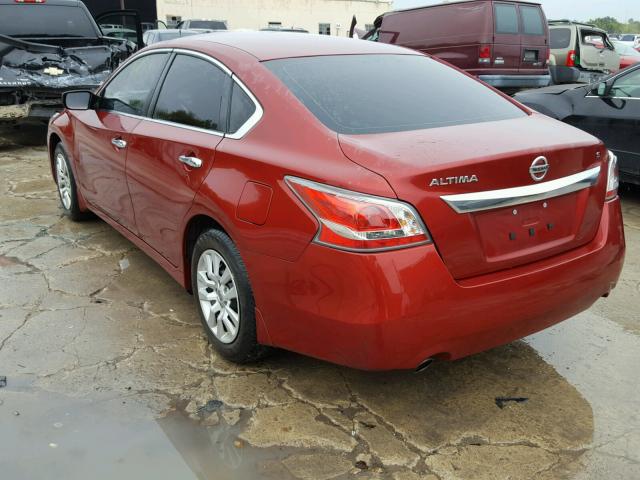 1N4AL3AP9FC598711 - 2015 NISSAN ALTIMA 2.5 MAROON photo 3