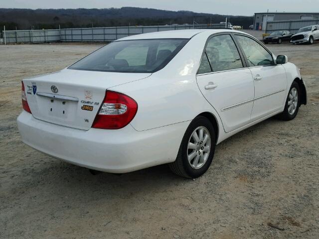 4T1BF32K53U047752 - 2003 TOYOTA CAMRY LE WHITE photo 4