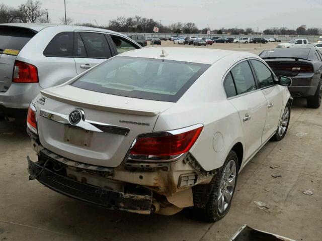 1G4GH5E30DF293436 - 2013 BUICK LACROSSE P WHITE photo 4