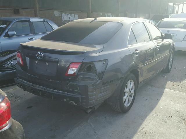 4T4BF3EK5BR107559 - 2011 TOYOTA CAMRY BASE SILVER photo 4