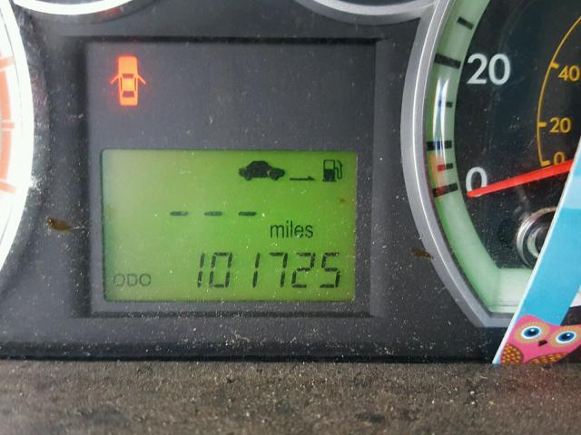 KL1TD5DE1AB125042 - 2010 CHEVROLET AVEO LS BLUE photo 8