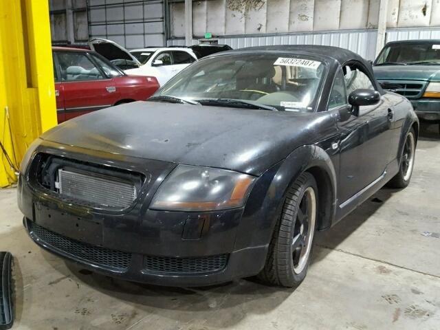 TRUUT28N211044409 - 2001 AUDI TT QUATTRO BLACK photo 2