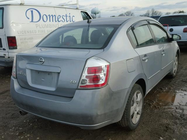 3N1AB61E87L663098 - 2007 NISSAN SENTRA 2.0 SILVER photo 4