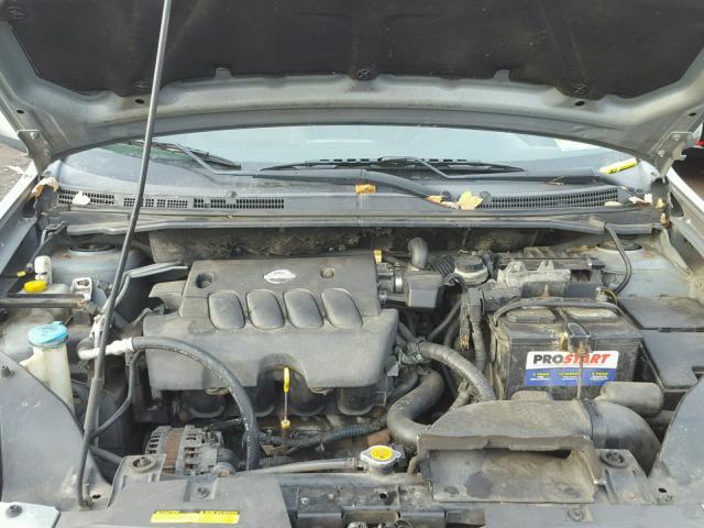 3N1AB61E87L663098 - 2007 NISSAN SENTRA 2.0 SILVER photo 7