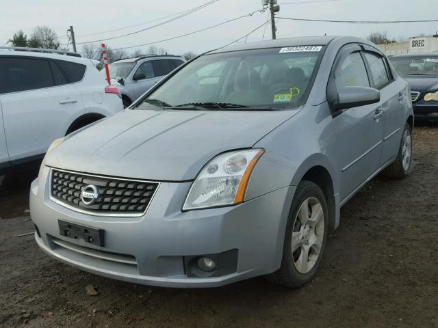 3N1AB61E87L663098 - 2007 NISSAN SENTRA 2.0 SILVER photo 9