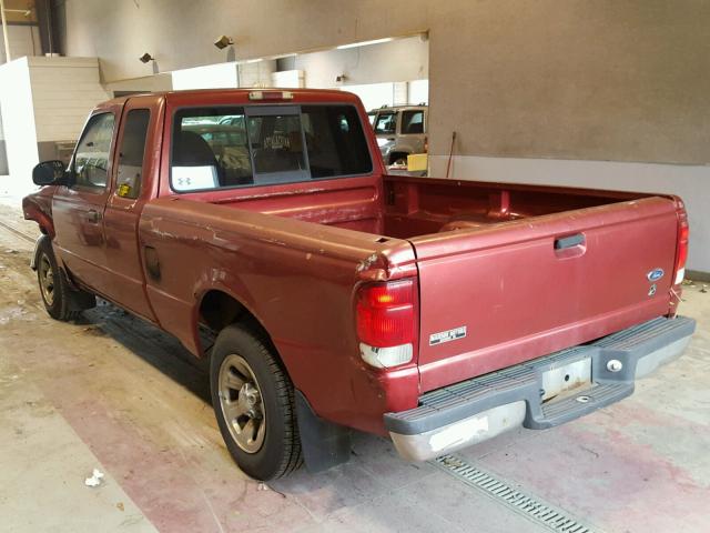 1FTYR14V6YTA71900 - 2000 FORD RANGER SUP RED photo 3