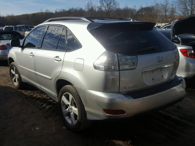 2T2HK31U07C045483 - 2007 LEXUS RX 350 SILVER photo 3