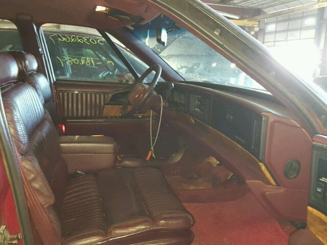 1G4CW53L6P1651504 - 1993 BUICK PARK AVENU RED photo 5