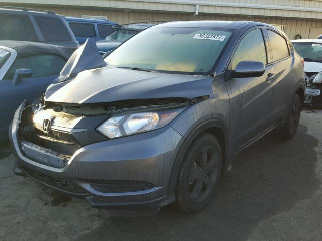 3CZRU5H38HG702091 - 2017 HONDA HR-V LX GRAY photo 2