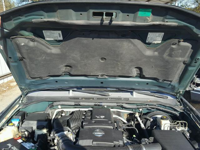 5N1AR18U05C731424 - 2005 NISSAN PATHFINDER BLUE photo 7