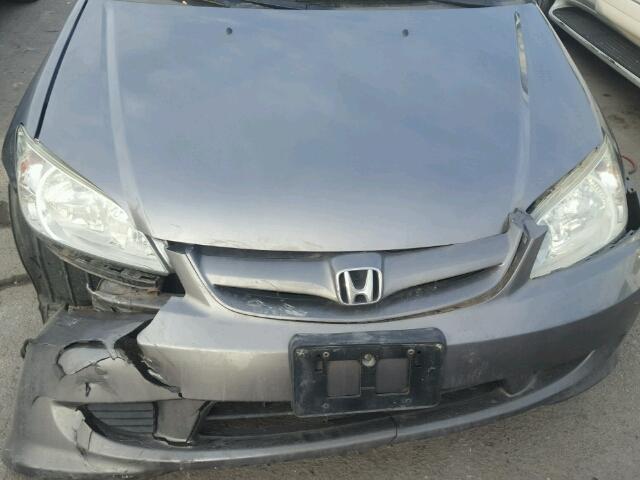 2HGES26765H614538 - 2005 HONDA CIVIC EX 灰色 照片 7