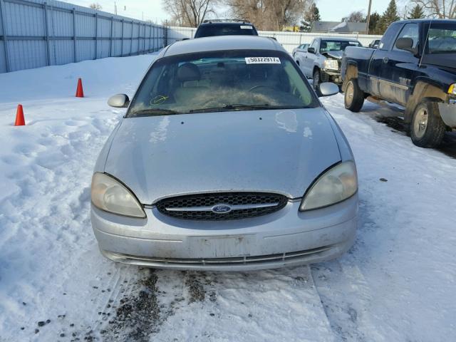 1FAFP55213A201844 - 2003 FORD TAURUS SES SILVER photo 9