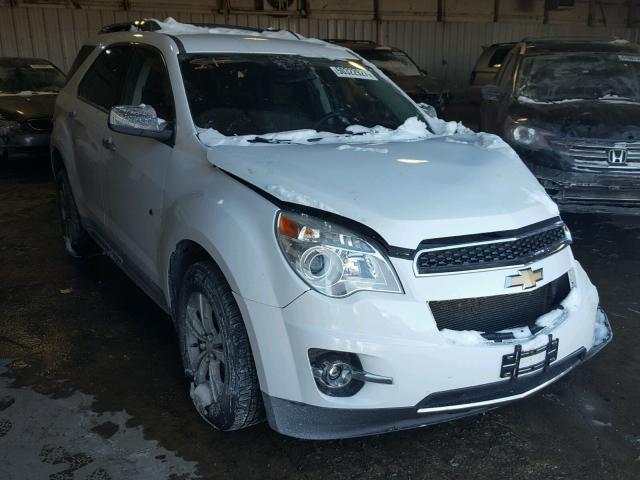 2GNFLGEK5D6257308 - 2013 CHEVROLET EQUINOX LT WHITE photo 1