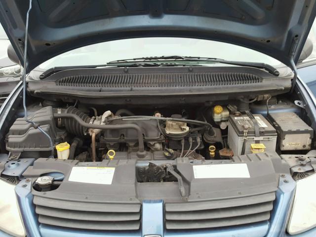 2D4GP44L56R717288 - 2006 DODGE GRAND CARA BLUE photo 7