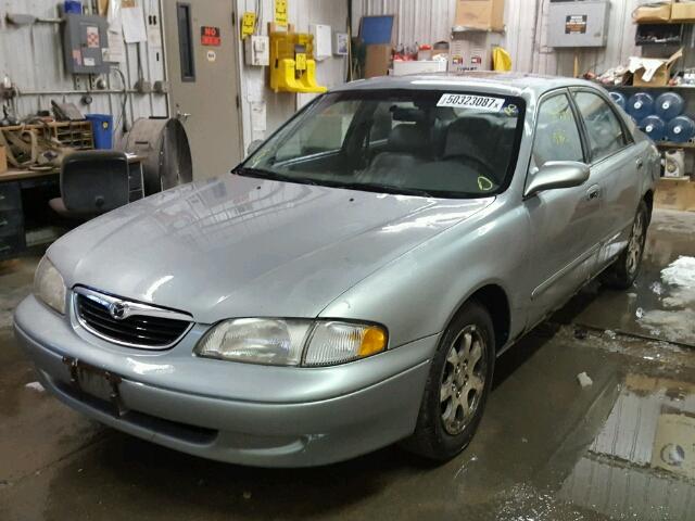 1YVGF22C8X5880081 - 1999 MAZDA 626 ES GRAY photo 2