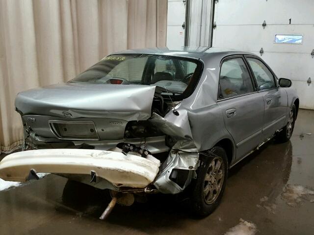 1YVGF22C8X5880081 - 1999 MAZDA 626 ES GRAY photo 4