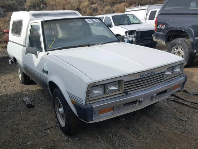 JB7FP24D6GP041474 - 1986 DODGE D50 CUSTOM WHITE photo 1