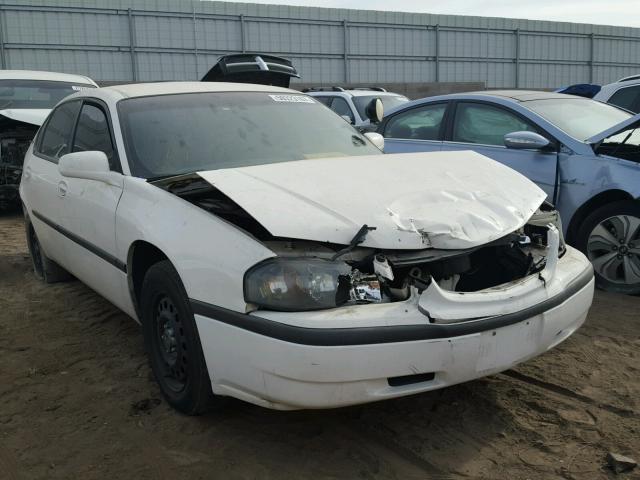 2G1WF55K629331246 - 2002 CHEVROLET IMPALA WHITE photo 1