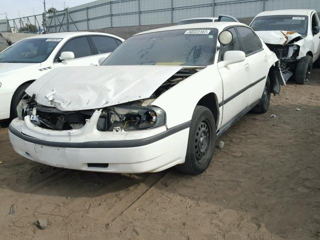 2G1WF55K629331246 - 2002 CHEVROLET IMPALA 白色 照片 2