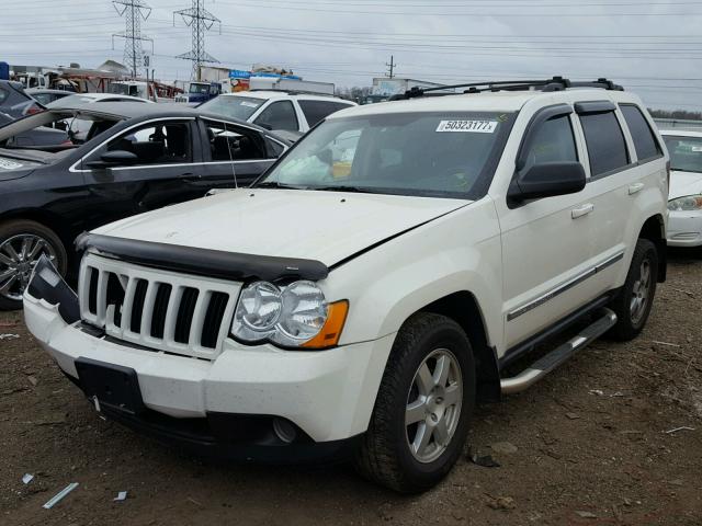 1J4PR4GK6AC102108 - 2010 JEEP GRAND CHER WHITE photo 2