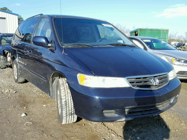 5FNRL18674B049541 - 2004 HONDA ODYSSEY EX BLUE photo 1