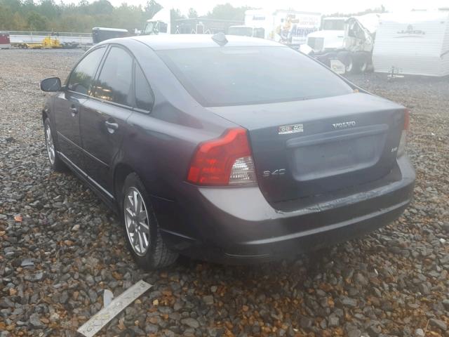 YV1MS382282404396 - 2008 VOLVO S40 2.4I GRAY photo 3