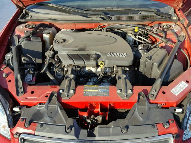 2G1WK15K879266122 - 2007 CHEVROLET MONTE CARL RED photo 7