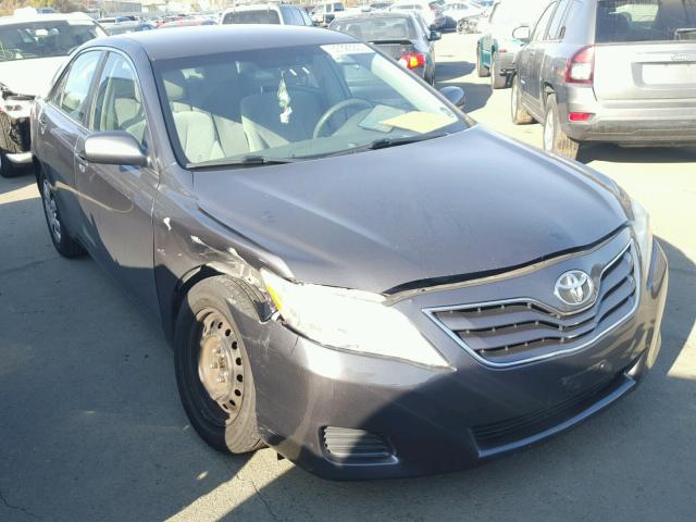 4T4BF3EK0BR188549 - 2011 TOYOTA CAMRY BASE GRAY photo 1