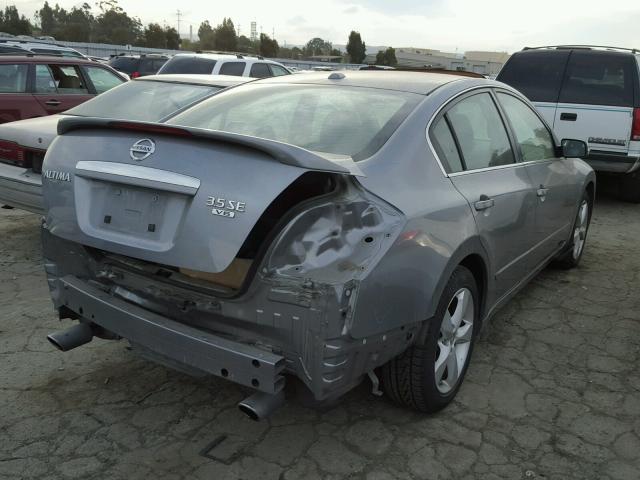 1N4BL21E67N419169 - 2007 NISSAN ALTIMA 3.5 GRAY photo 4