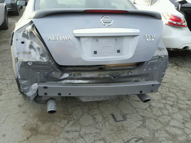 1N4BL21E67N419169 - 2007 NISSAN ALTIMA 3.5 GRAY photo 9