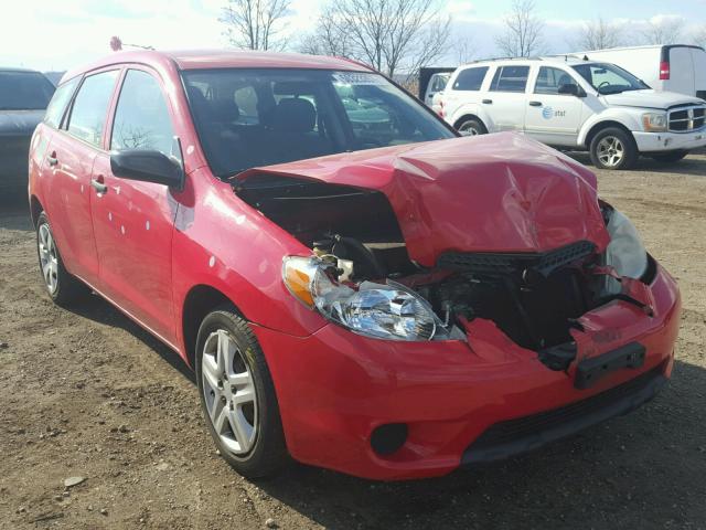 2T1KR32E47C639474 - 2007 TOYOTA COROLLA MA RED photo 1