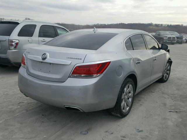 1G4GD5E34CF328120 - 2012 BUICK LACROSSE P SILVER photo 4