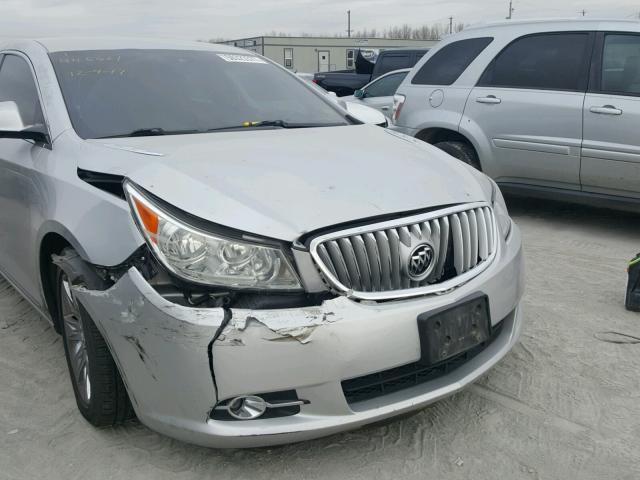 1G4GD5E34CF328120 - 2012 BUICK LACROSSE P SILVER photo 9