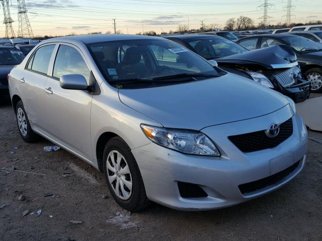 1NXBU40E79Z134702 - 2009 TOYOTA COROLLA BA SILVER photo 1