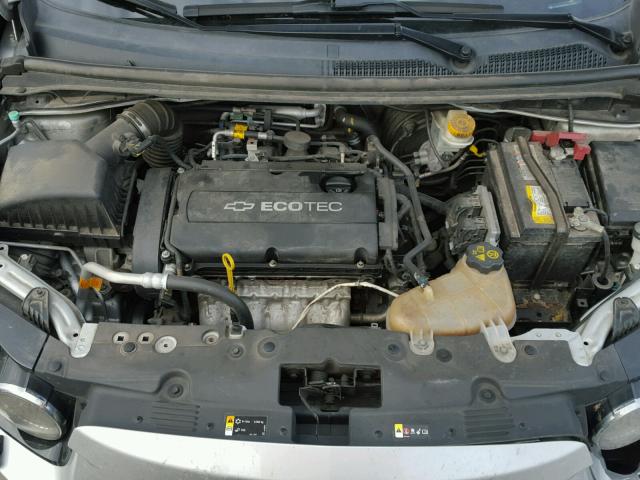 1G1JB6SH0C4102313 - 2012 CHEVROLET SONIC LS 银色 照片 7