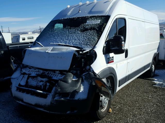 3C6TRVDG8HE511196 - 2017 RAM PROMASTER WHITE photo 2