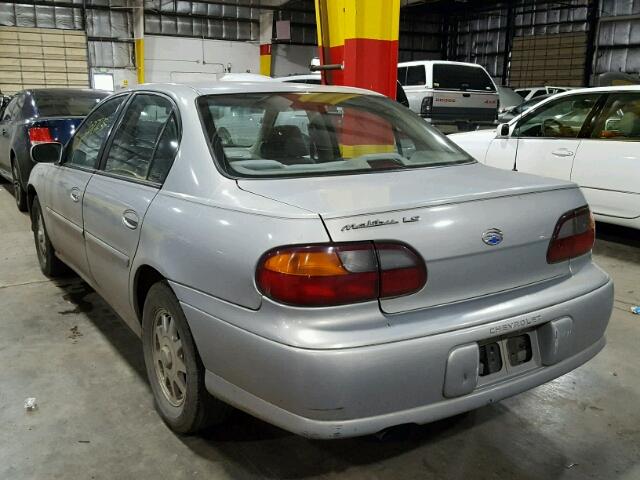 1G1NE52M6W6185366 - 1998 CHEVROLET MALIBU LS SILVER photo 3