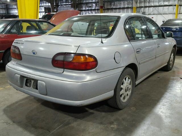 1G1NE52M6W6185366 - 1998 CHEVROLET MALIBU LS SILVER photo 4