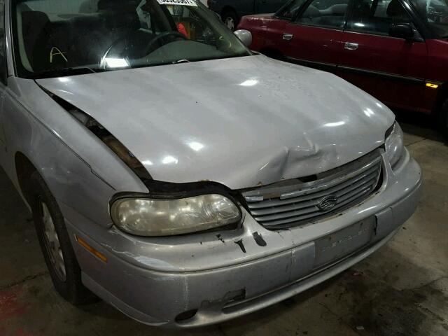 1G1NE52M6W6185366 - 1998 CHEVROLET MALIBU LS SILVER photo 9