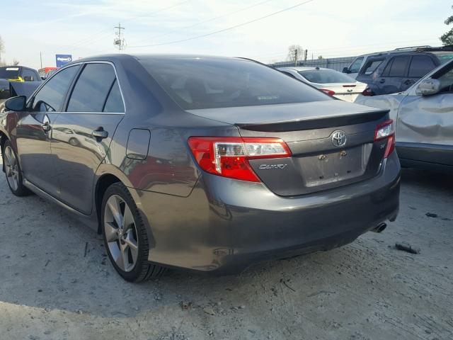 4T1BF1FK7EU328890 - 2014 TOYOTA CAMRY L GRAY photo 3