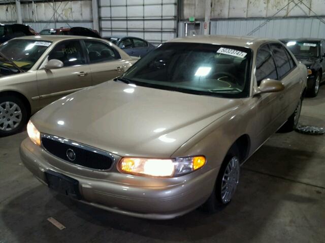 2G4WS52J051110707 - 2005 BUICK CENTURY CU TAN photo 2