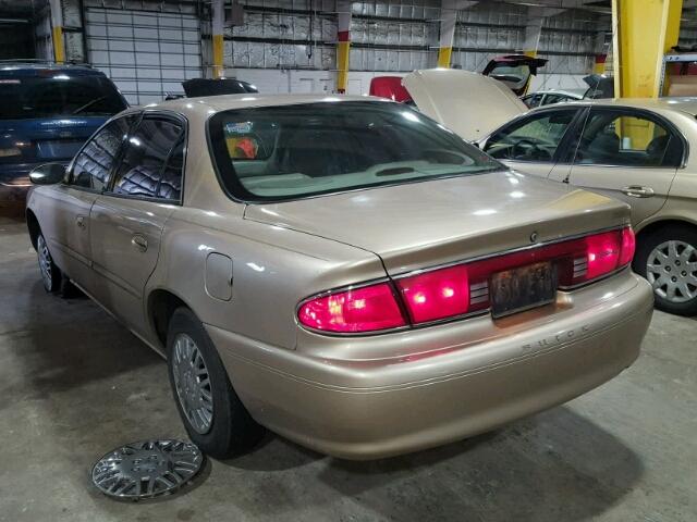 2G4WS52J051110707 - 2005 BUICK CENTURY CU TAN photo 3