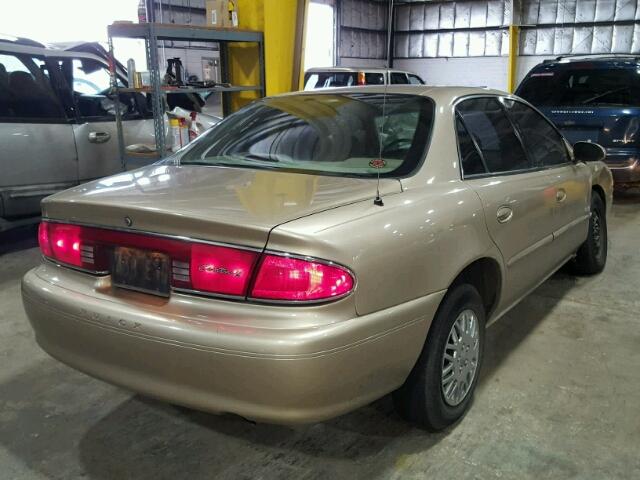 2G4WS52J051110707 - 2005 BUICK CENTURY CU TAN photo 4