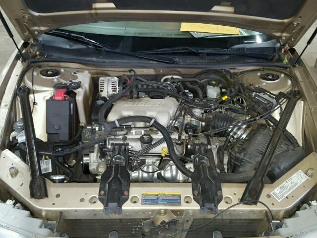 2G4WS52J051110707 - 2005 BUICK CENTURY CU TAN photo 7