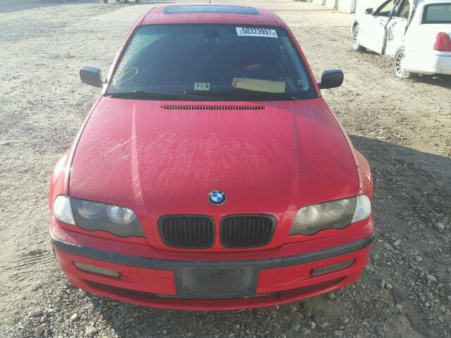 WBAAM5338YJR56051 - 2000 BMW 328 I RED photo 9