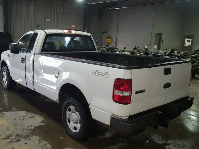 1FTRF14W95NB40164 - 2005 FORD F150 WHITE photo 3